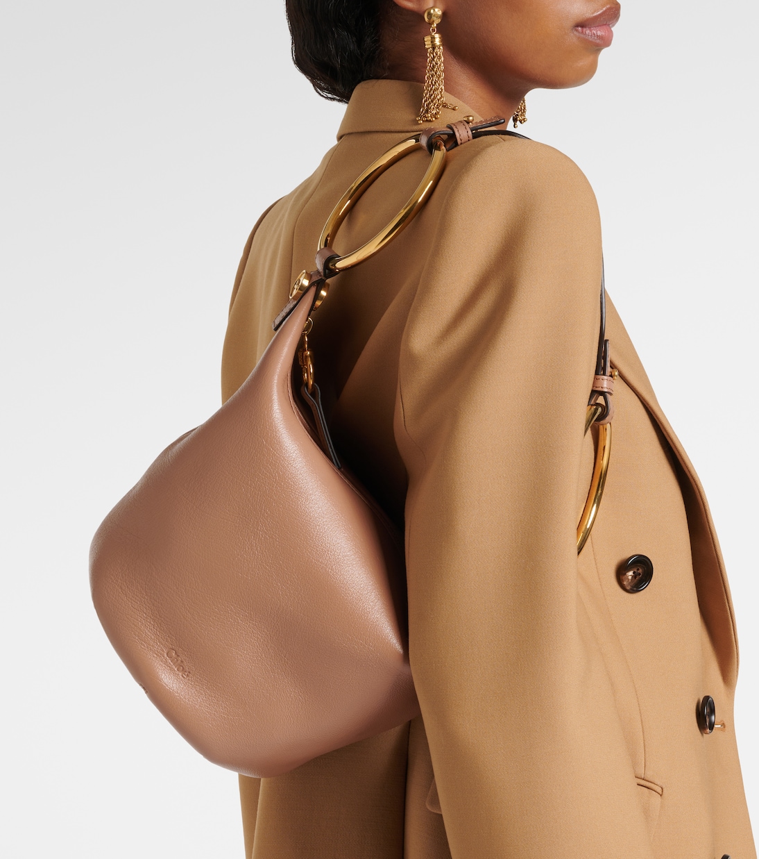 Bracelet Small leather shoulder bag | Chloé