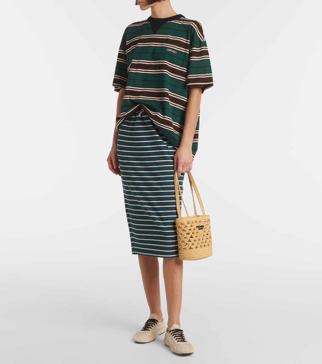 Tote Bag aus Häkelstrick | Prada