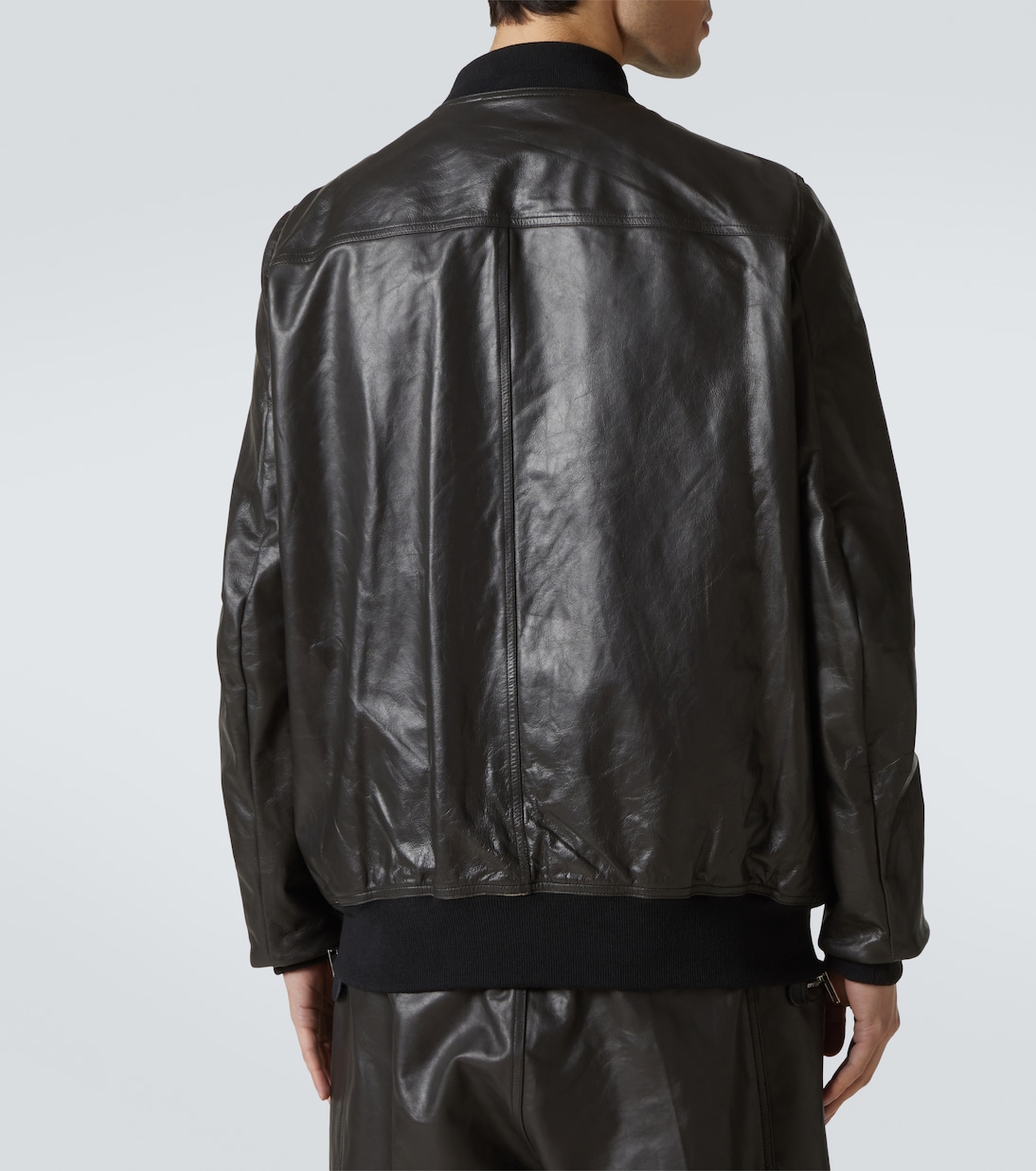 Bomber Bauhaus Flight in pelle | Rick Owens