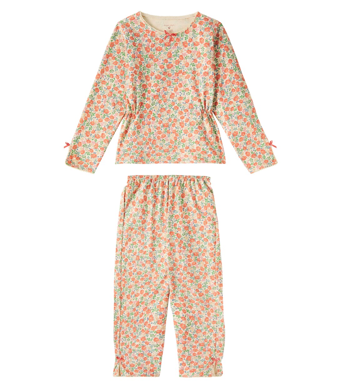 Drey floral cotton top and pants set | Konges Sløjd