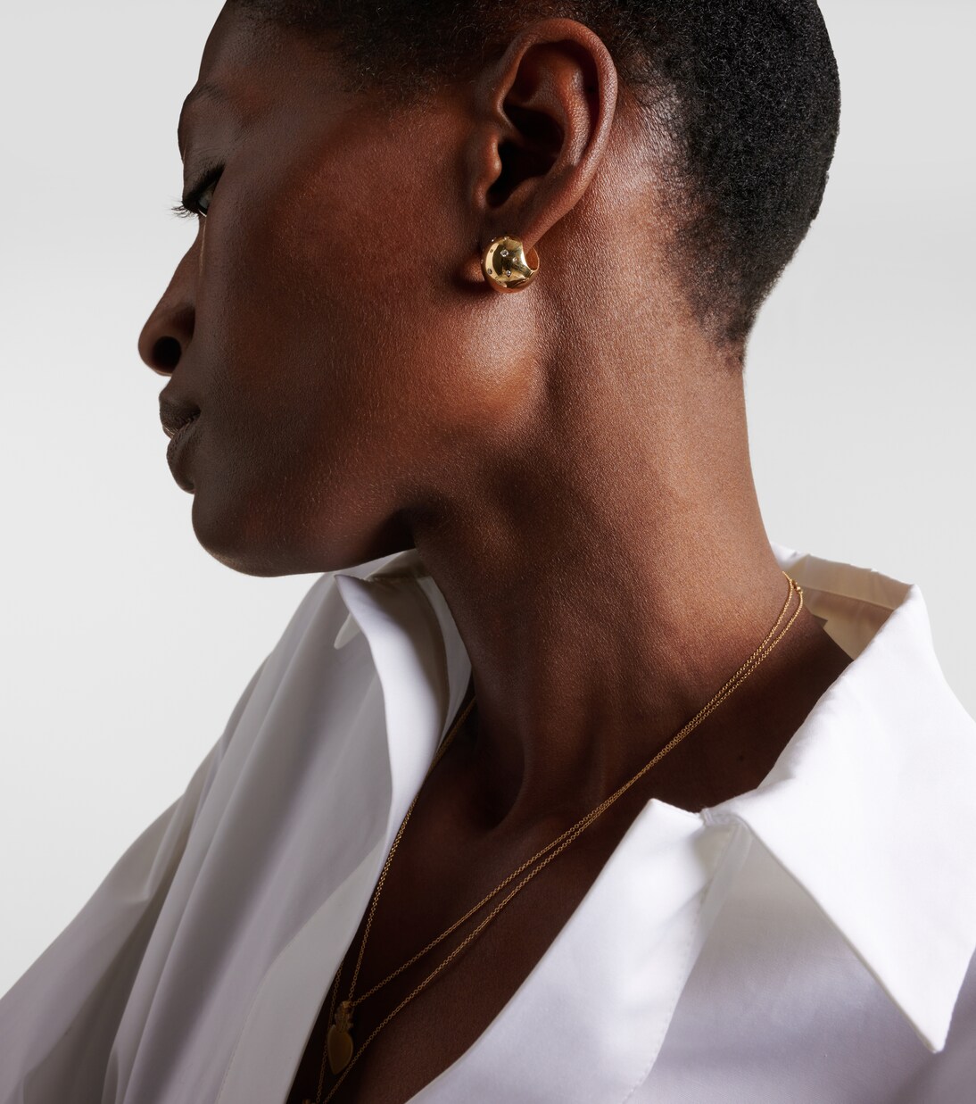 Orecchini Glow Galaxy in oro giallo kt con diamanti | Ileana Makri