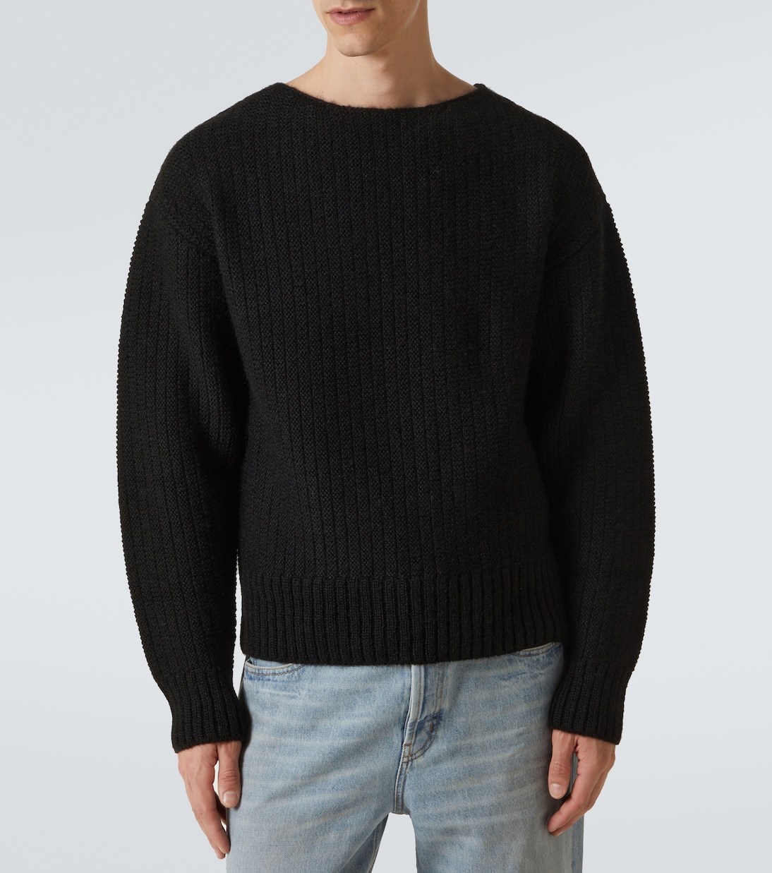 Logo wool and mohair-blend sweater | Visvim