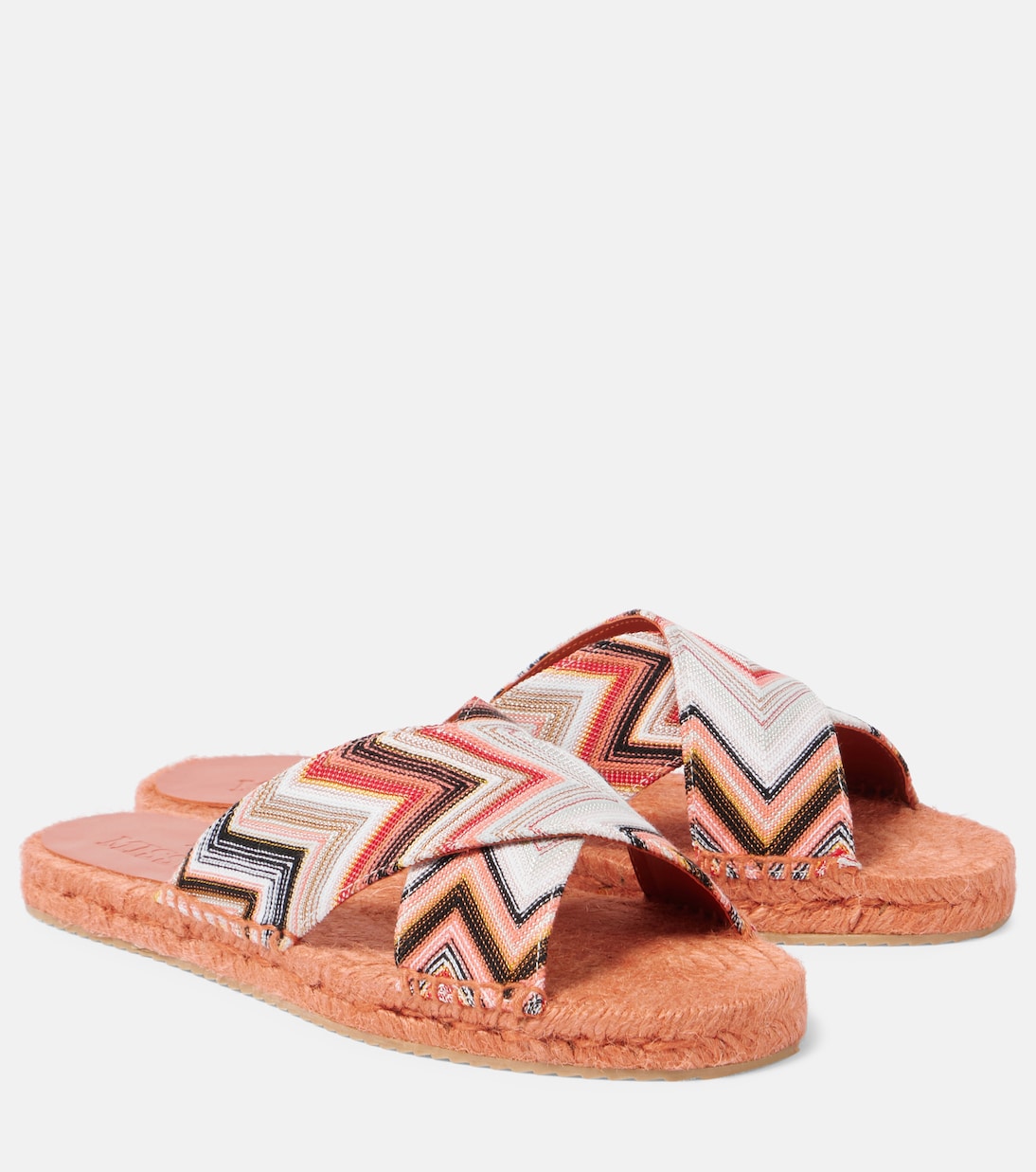 Espadrille-Sandalen Harlow aus Häkelstrick | Missoni