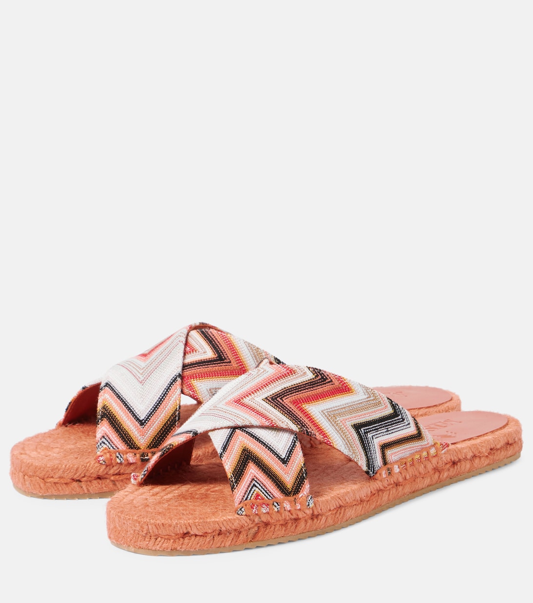 Espadrille-Sandalen Harlow aus Häkelstrick | Missoni