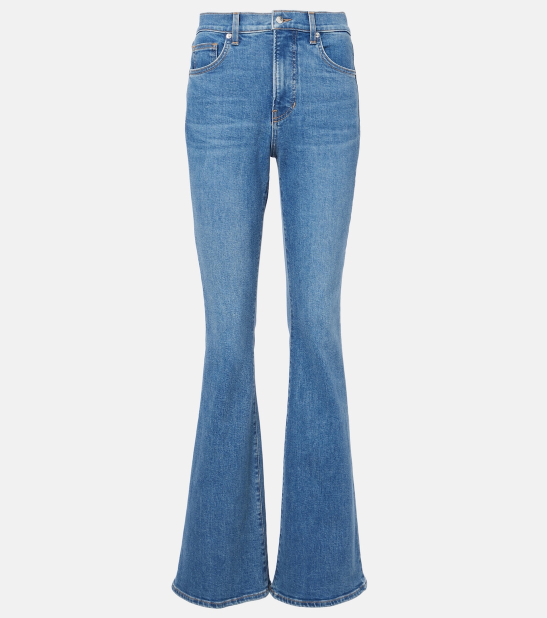 High-Rise Flared Jeans Beverly | Veronica Beard
