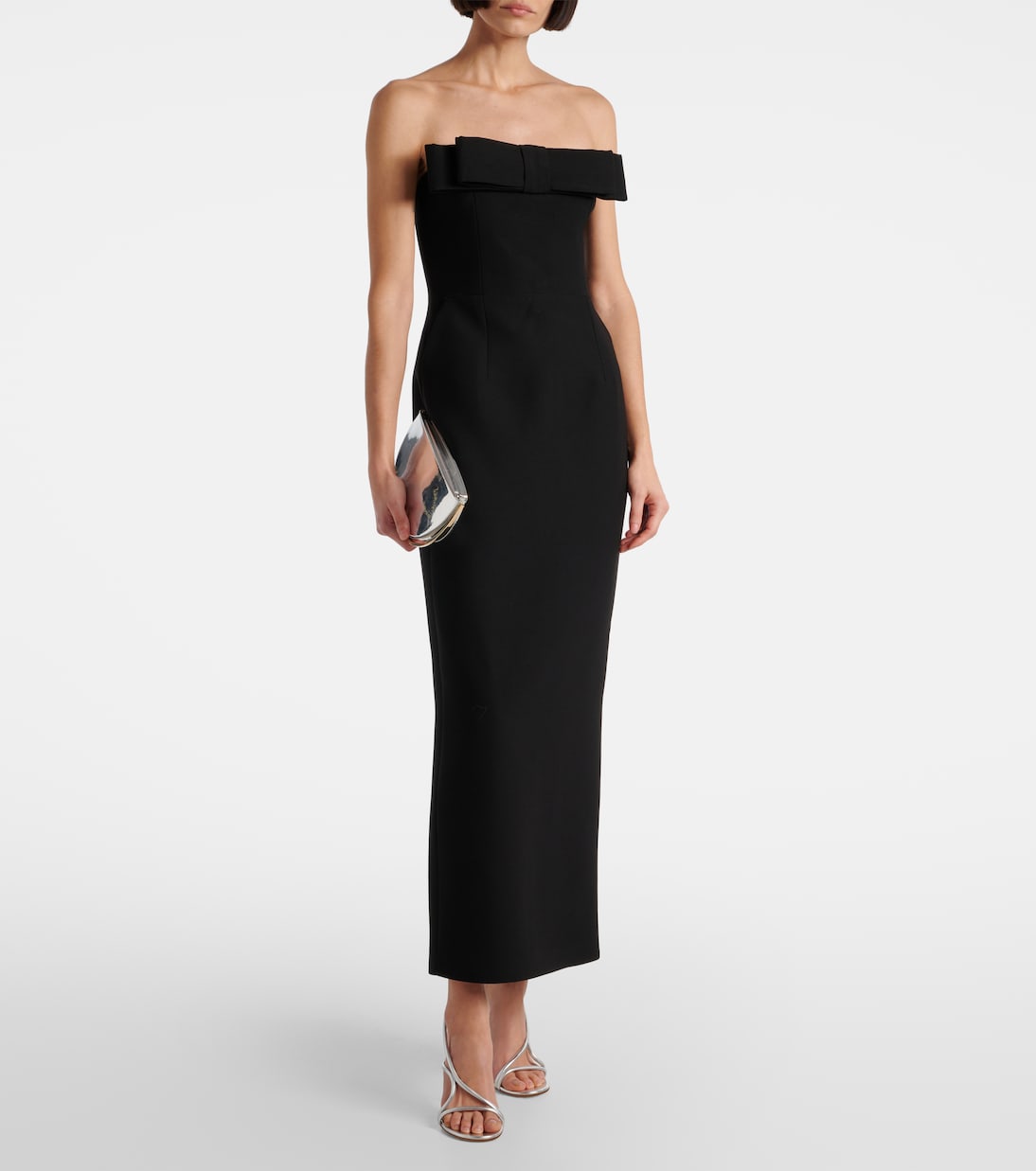 Sisu bow-detail cocktail dress | The New Arrivals Ilkyaz Ozel