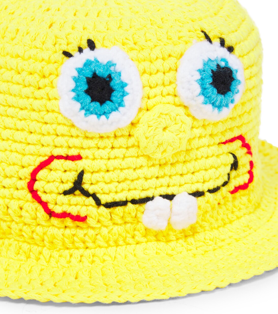 X SpongeBob SquarePants Hut aus Häkelstrick | Stella McCartney Kids