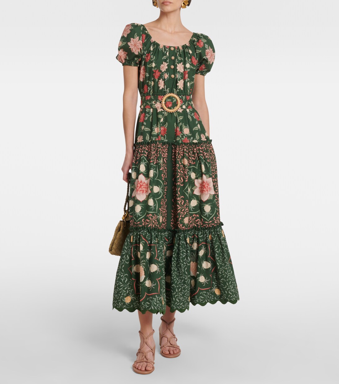 Robe longue en coton à fleurs | Farm Rio