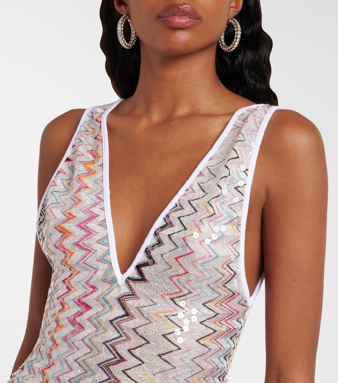Copricostume a zig-zag con paillettes | Missoni