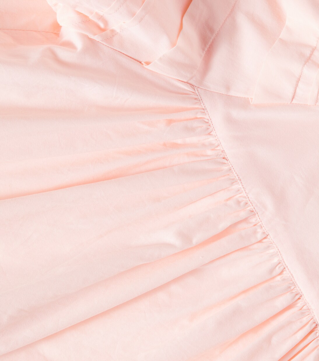 Pleated smocked cotton voile dress | Petite Amalie  