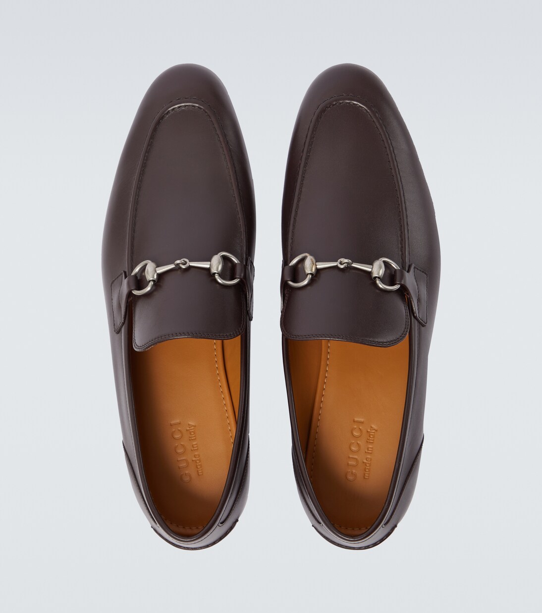 Mocasines Jordaan de piel con Horsebit | Gucci