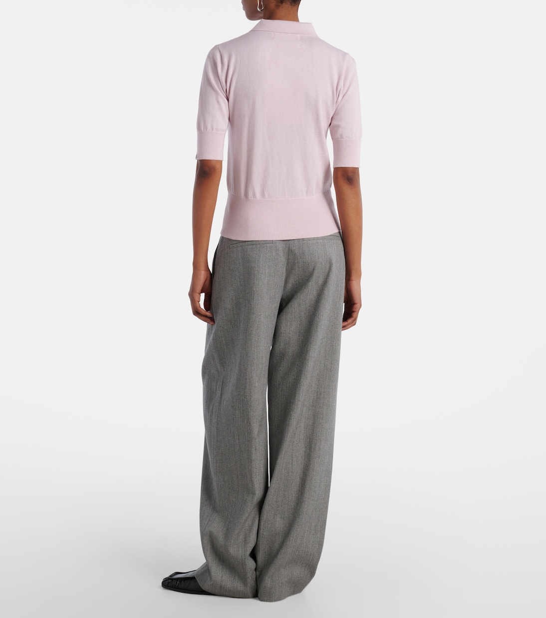 Polohemd N°351 Park aus Baumwolle und Kaschmir | Extreme Cashmere