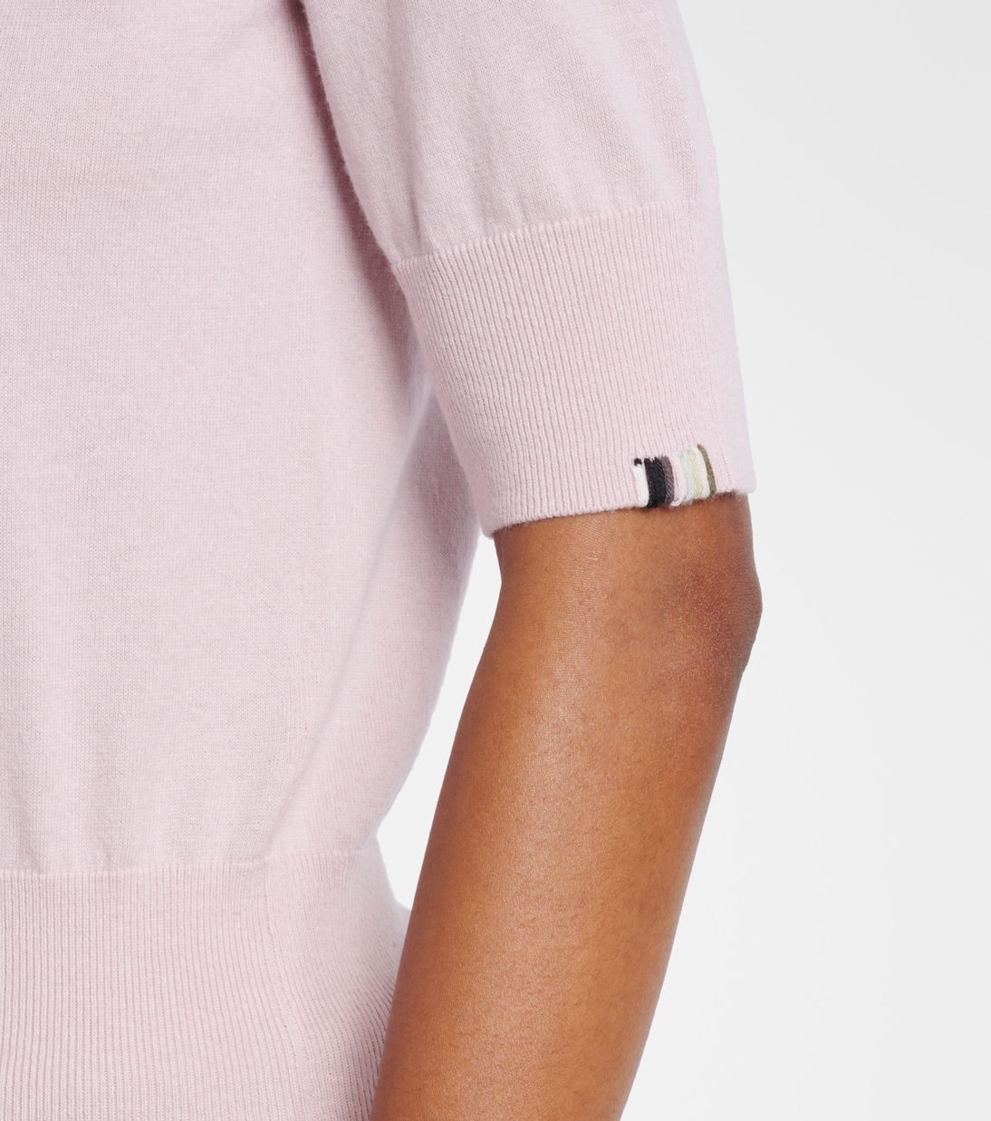 Polohemd N°351 Park aus Baumwolle und Kaschmir | Extreme Cashmere