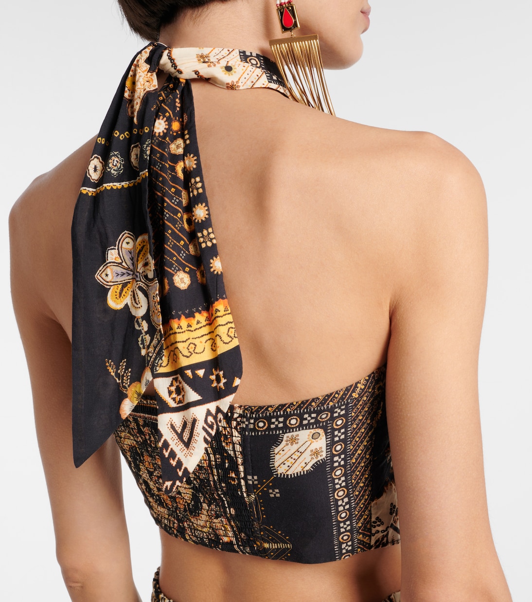 Bedrucktes Top Feyza aus Baumwolle | Marant Etoile