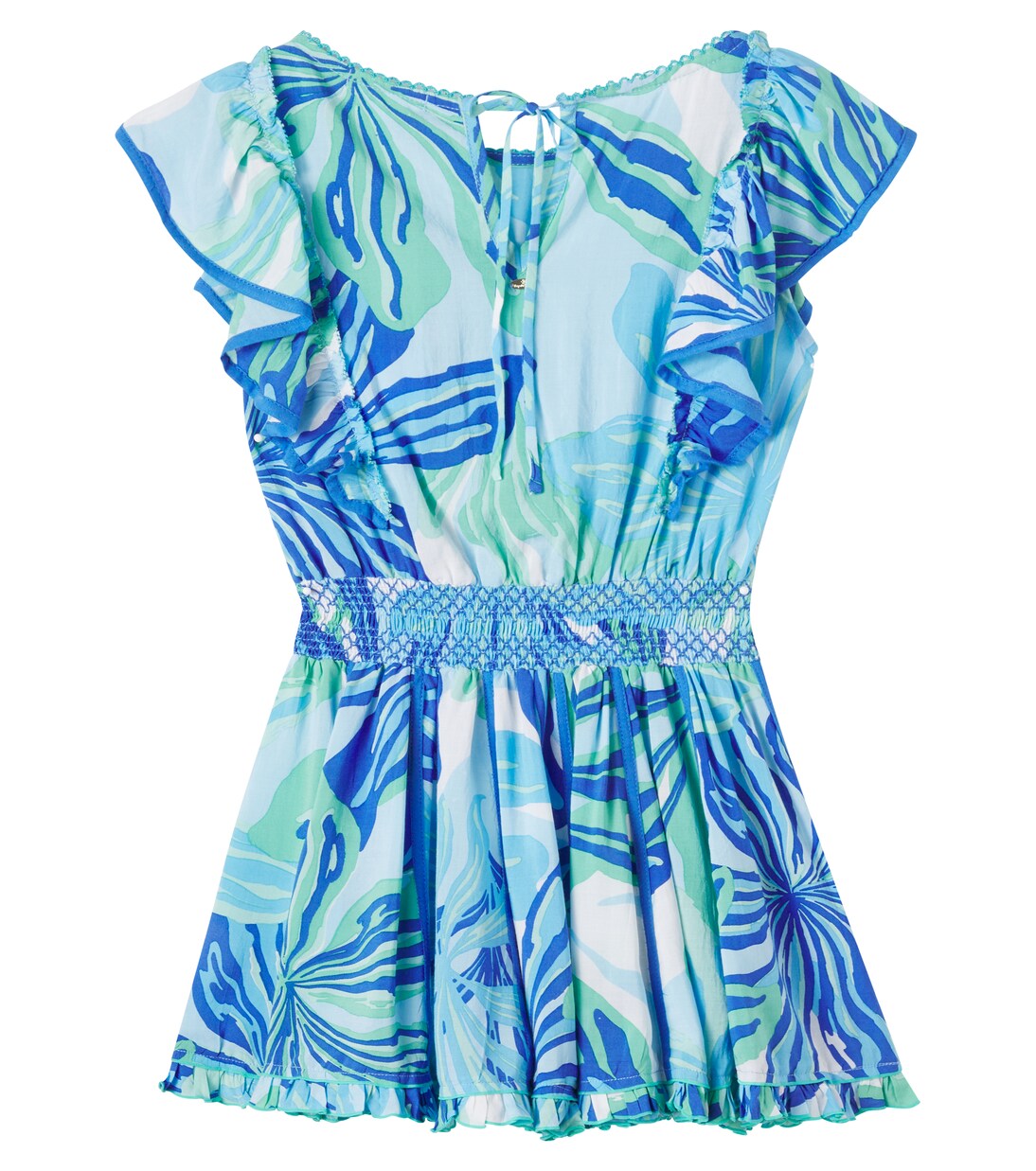 Kikka printed dress | Poupette St Barth Kids