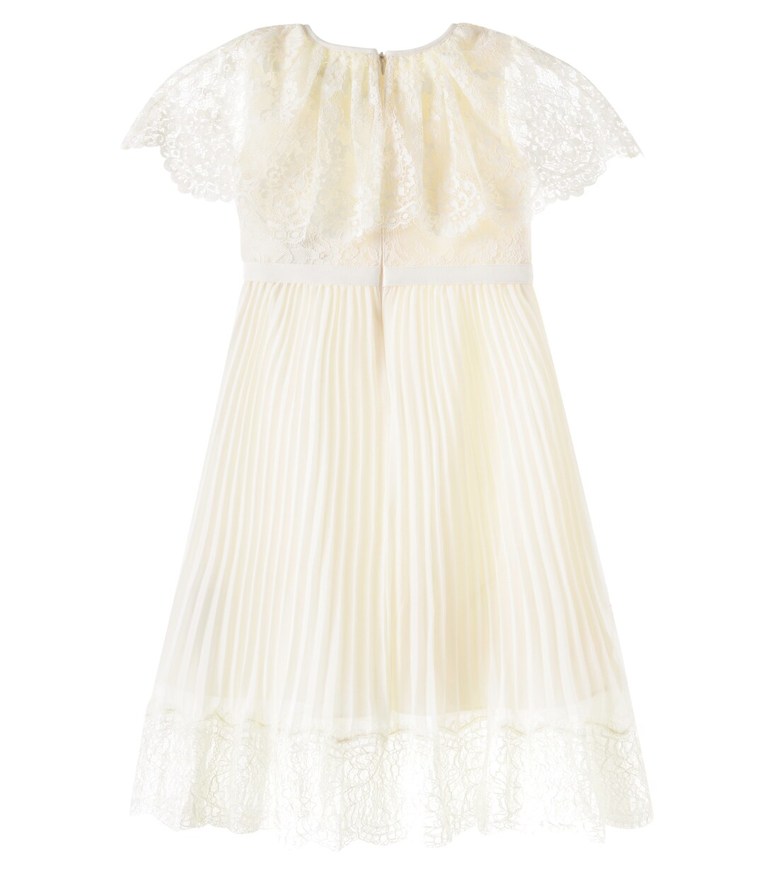 Kleid aus Chiffon und Spitze | Self-Portrait Kids