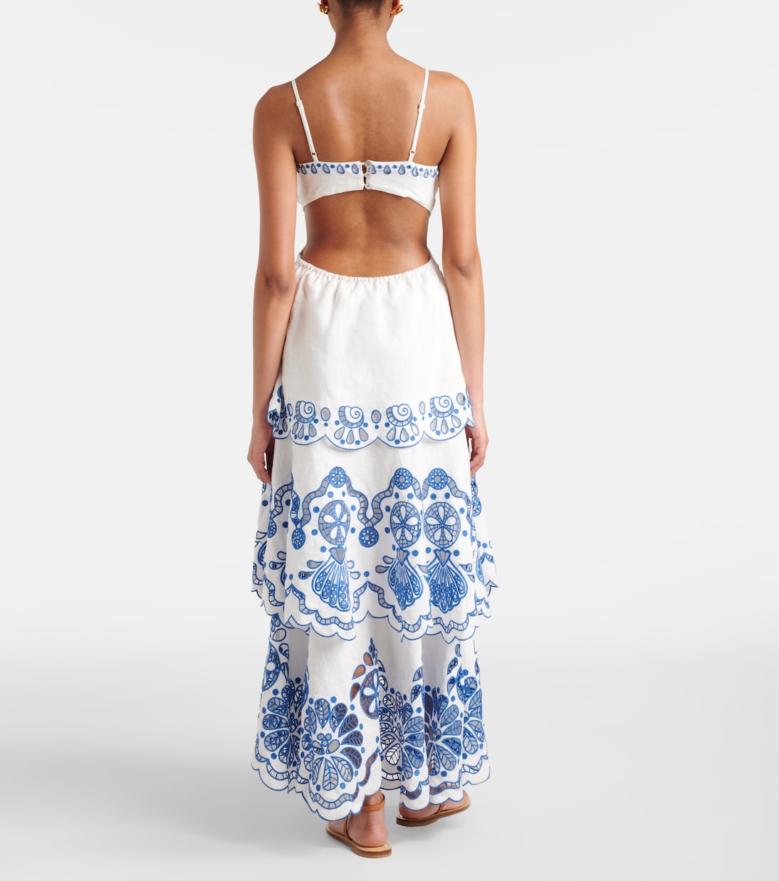 Maxikleid aus Baumwolle | Farm Rio