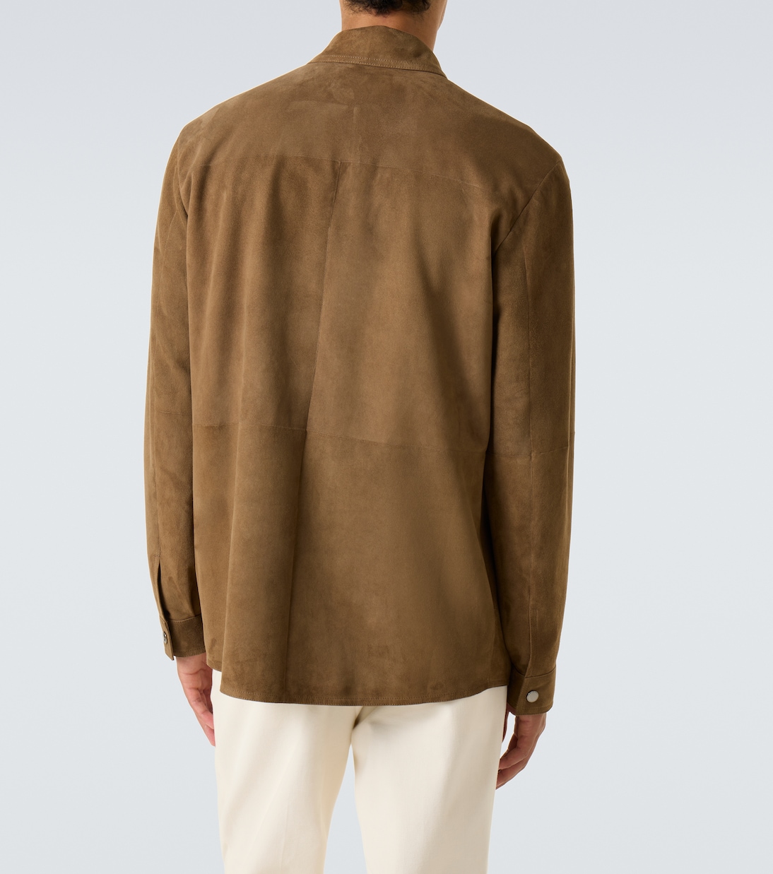 Suede overshirt | Canali