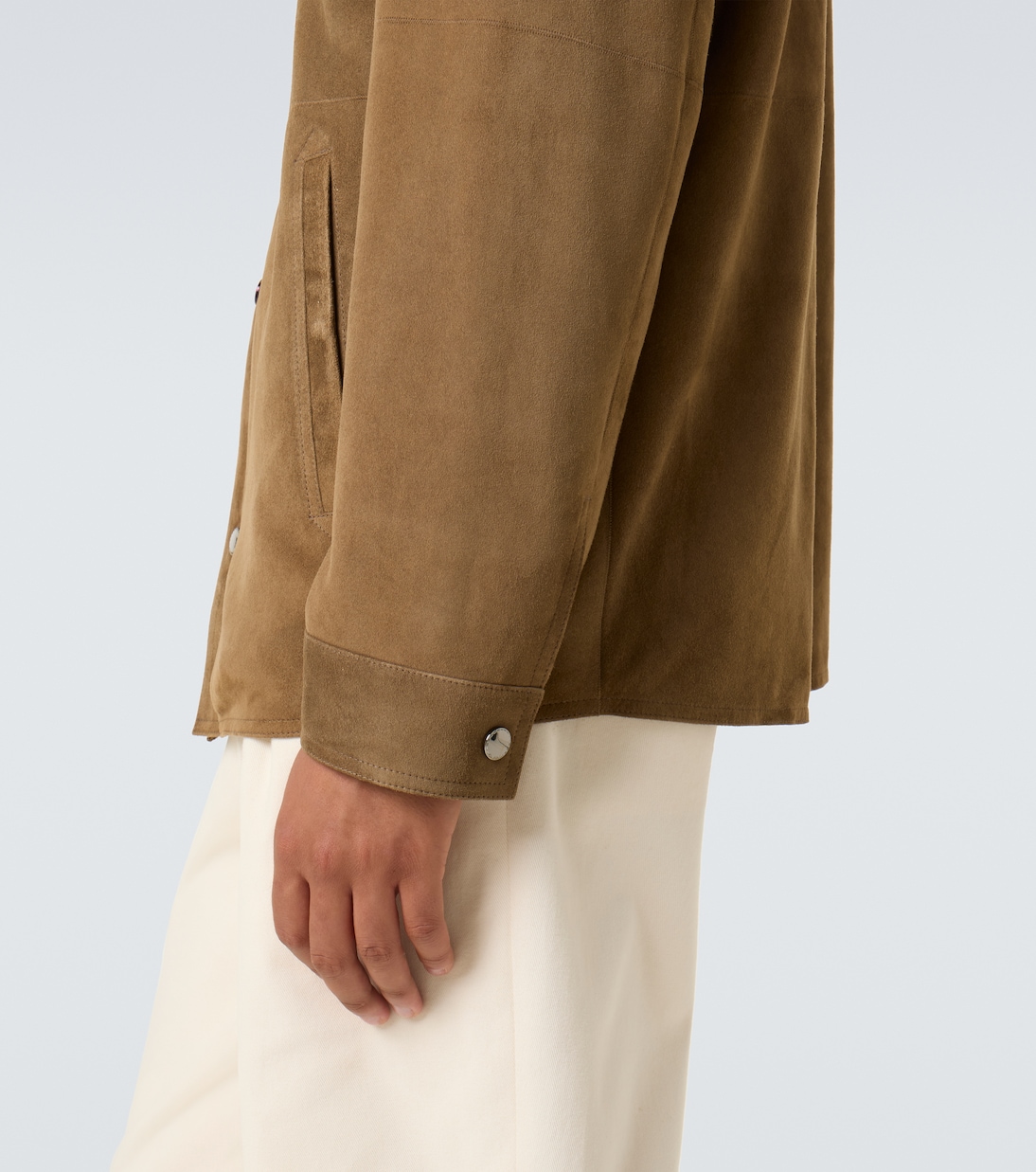 Suede overshirt | Canali