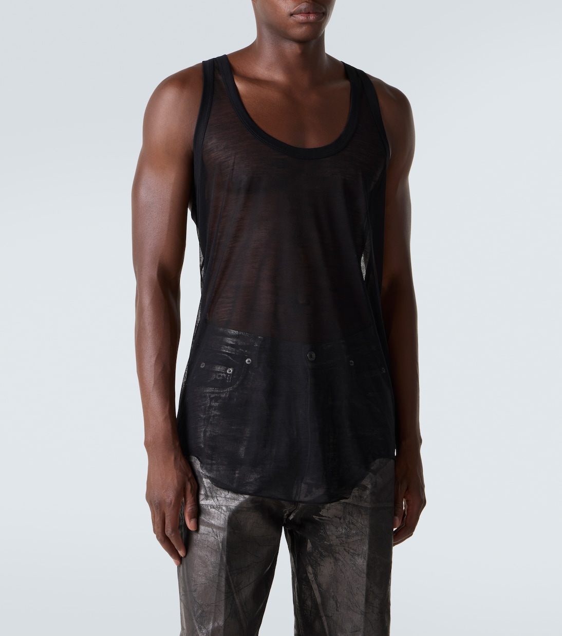 Wool-blend tank top | Rick Owens