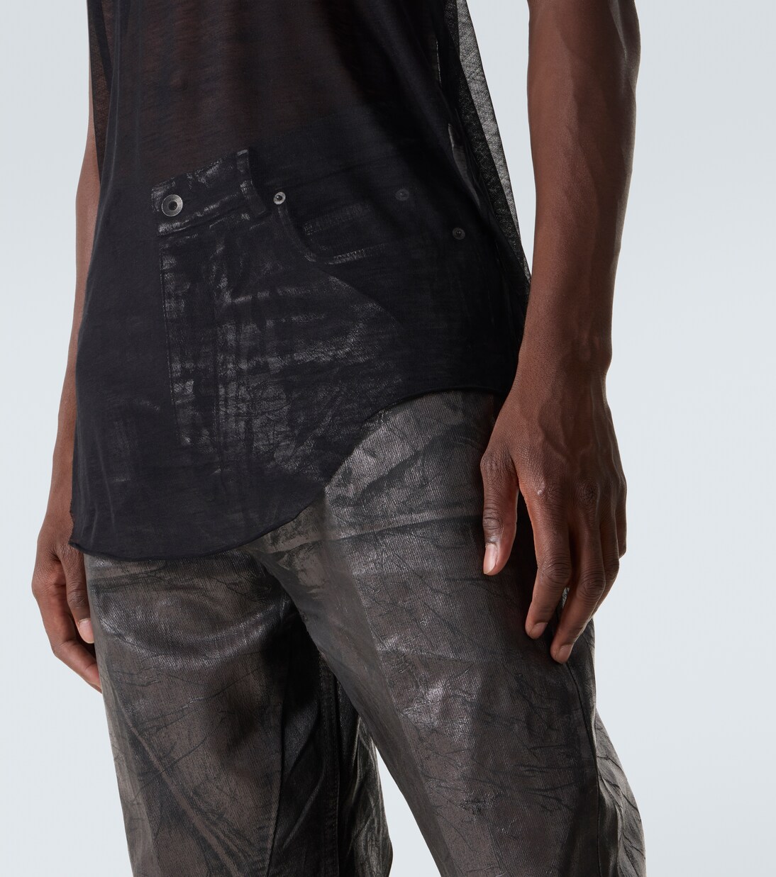 Wool-blend tank top | Rick Owens