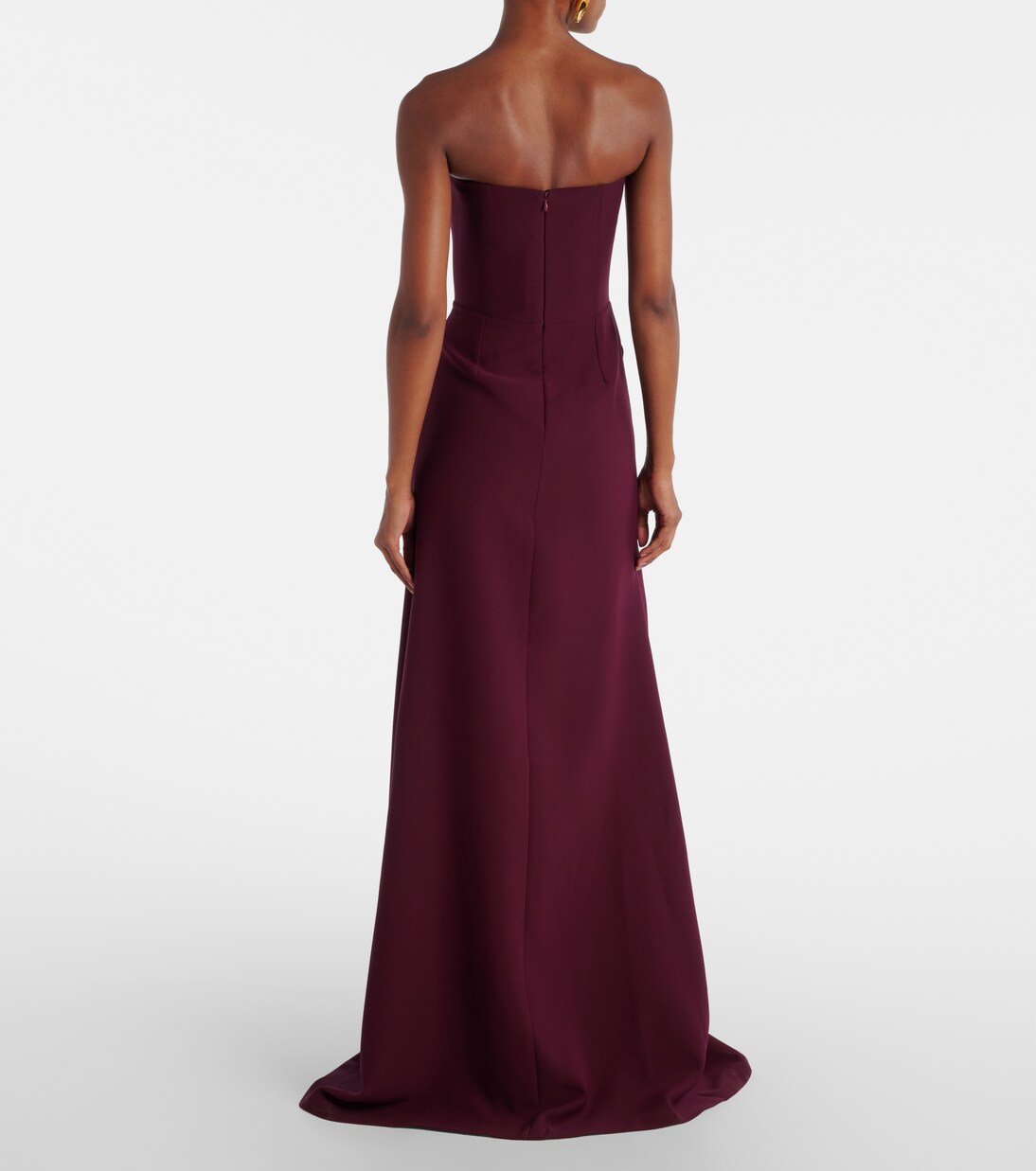 Robe longue Nefertiti en crêpe | The New Arrivals Ilkyaz Ozel