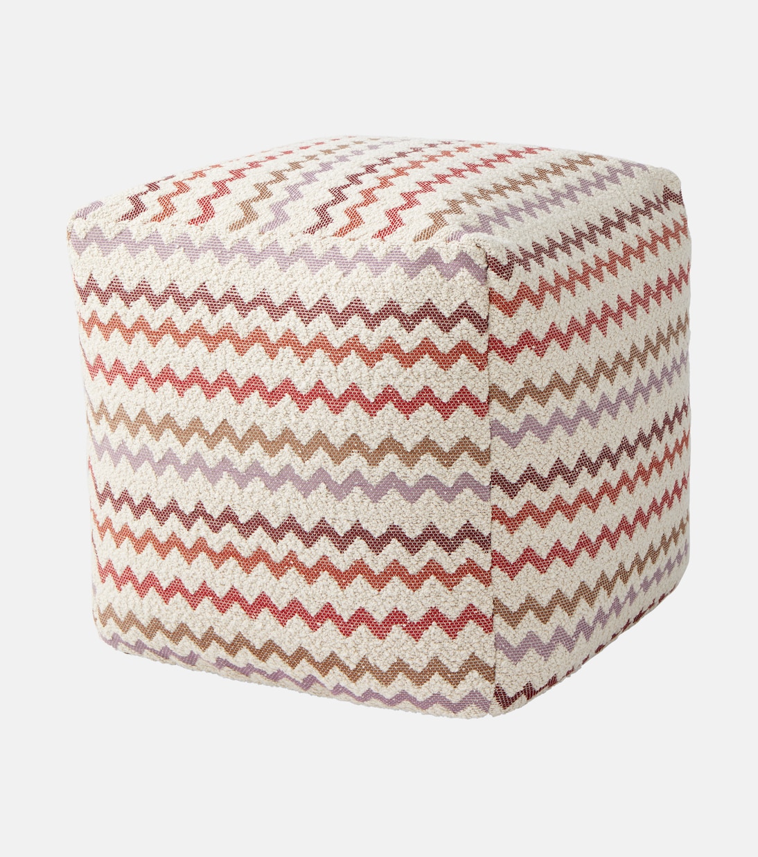  Capri Zigzag bouclé pouf  | Missoni