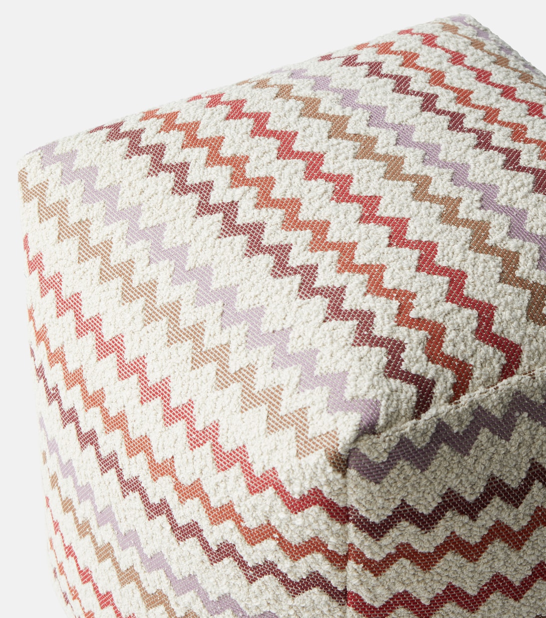  Capri Zigzag bouclé pouf  | Missoni