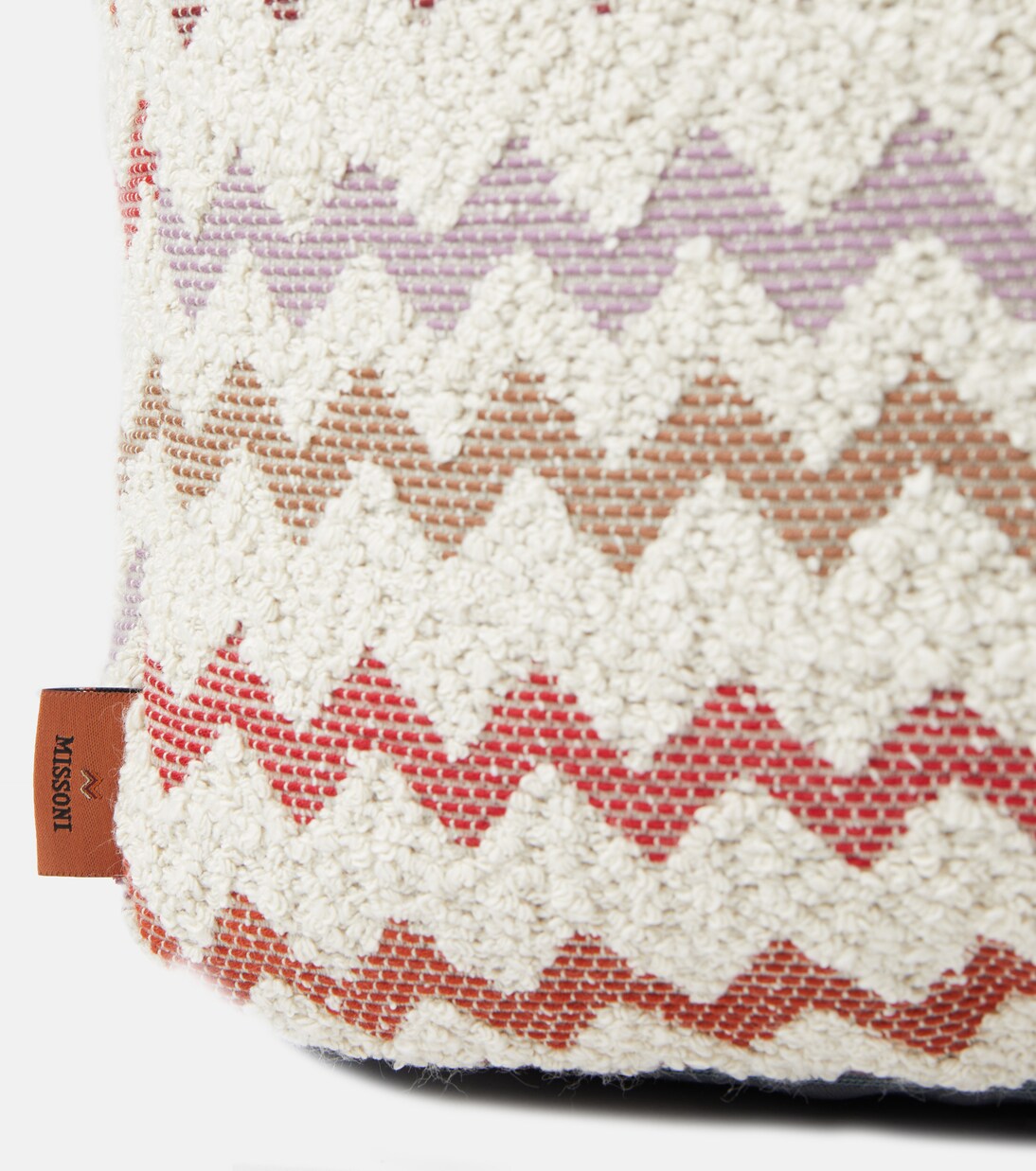  Capri Zigzag bouclé pouf  | Missoni