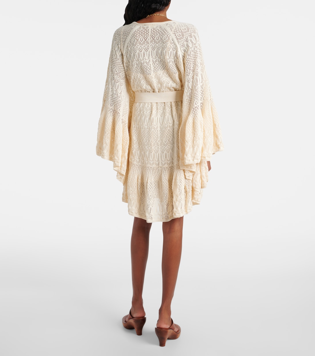 Coco gathered lace minidress | Zimmermann
