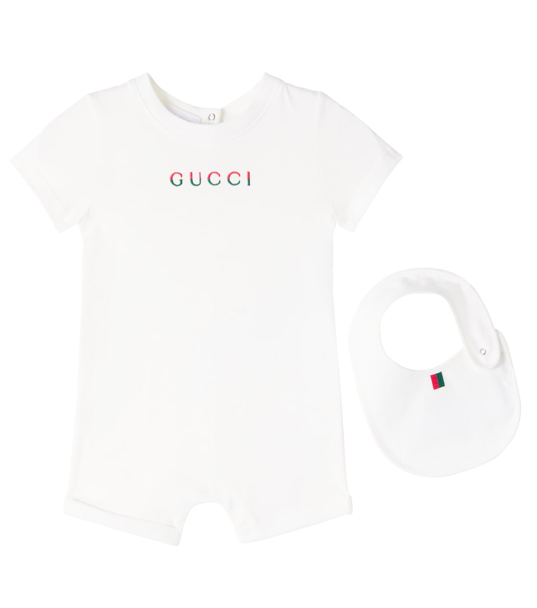 Baby Set aus Body und Lätzchen | Gucci Kids