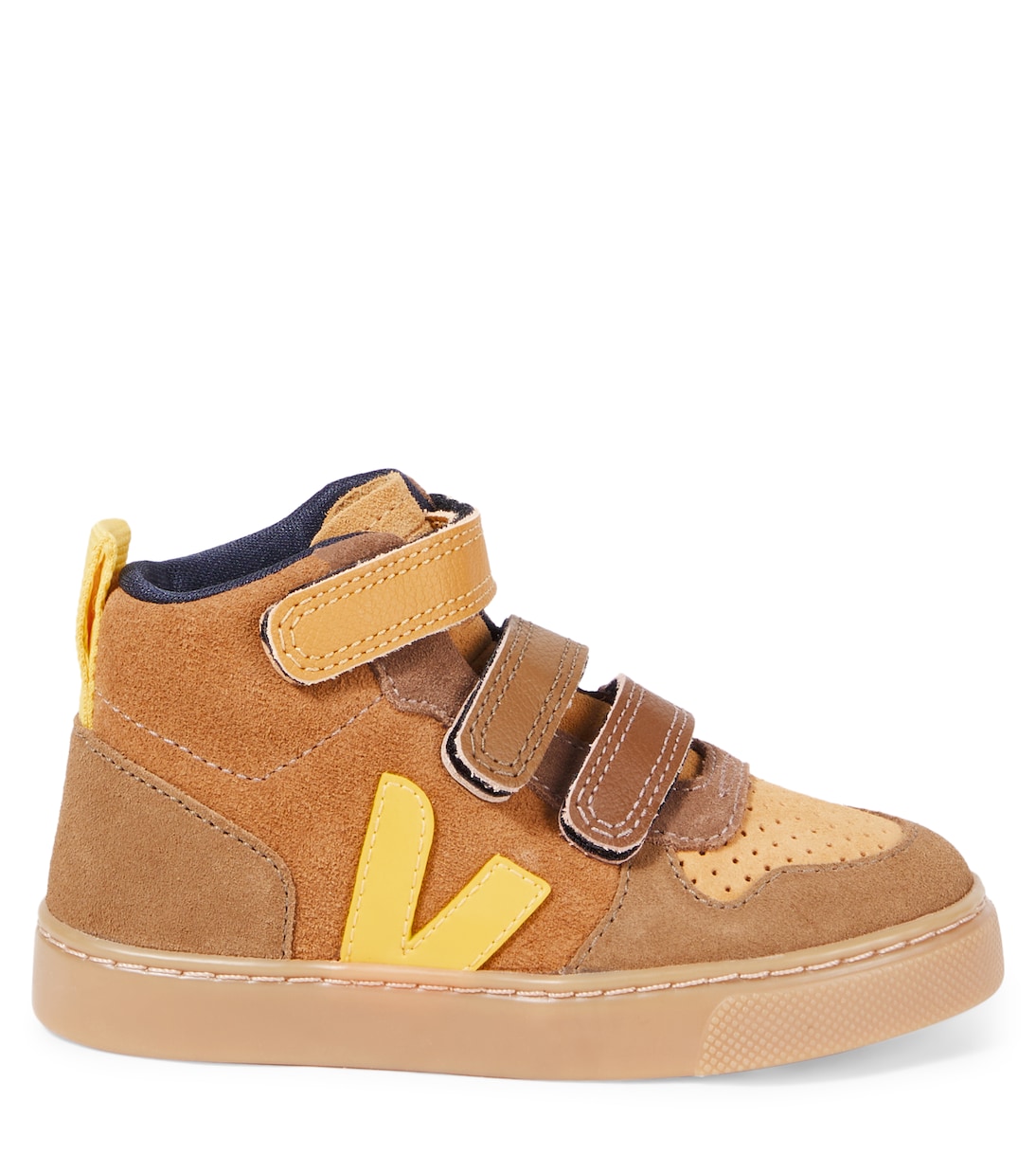 V-10 suede high-top sneakers | Veja Kids