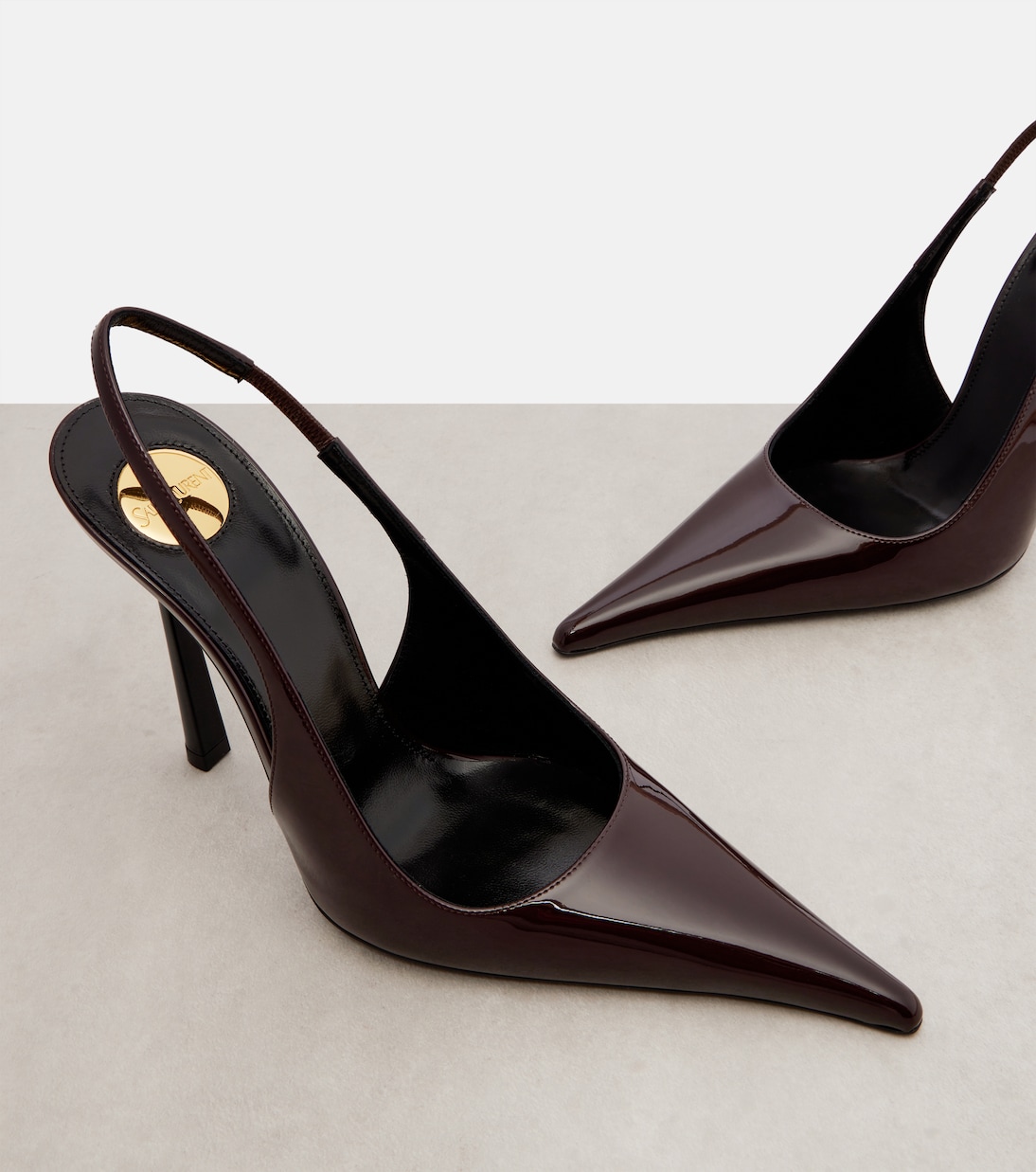 Salones destalonados Vendome 110 de charol | Saint Laurent