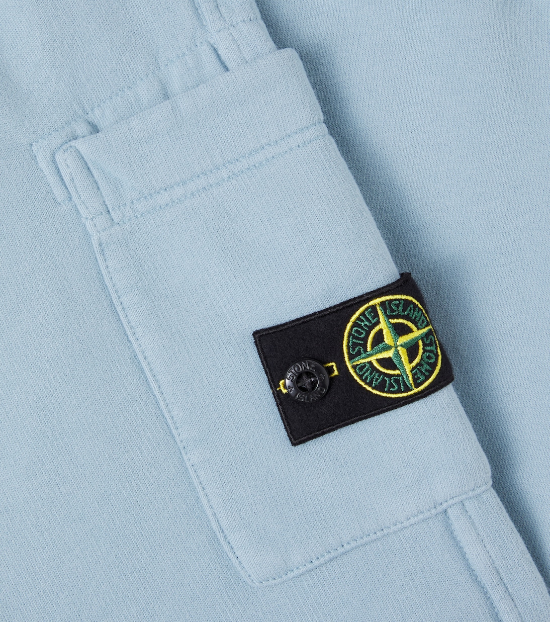 Compass cotton jersey sweatpants | Stone Island Junior