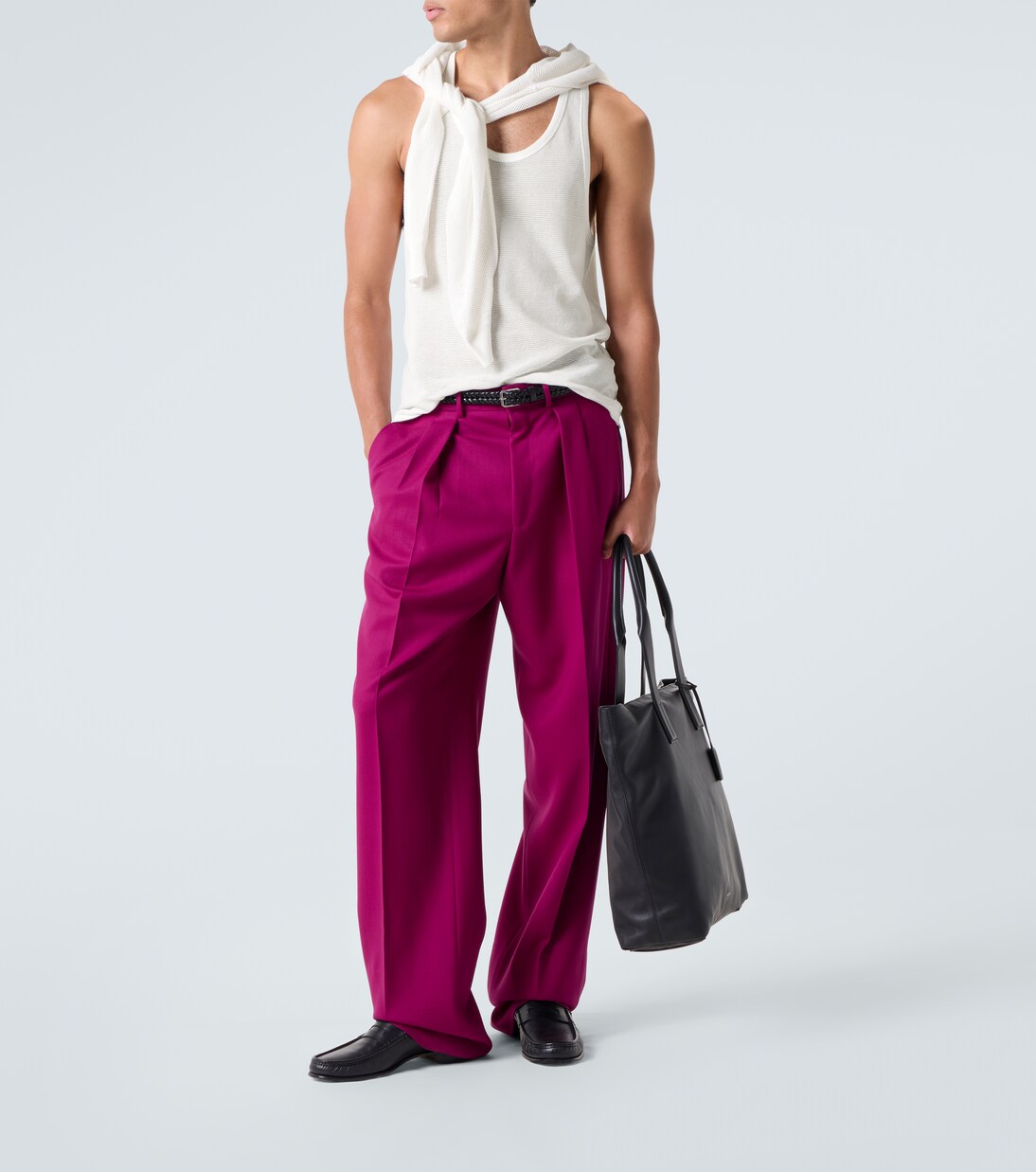 Semi-sheer cotton tank top | Tom Ford