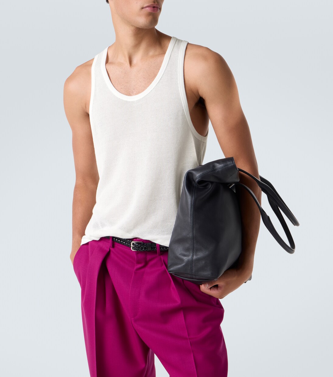 Semi-sheer cotton tank top | Tom Ford