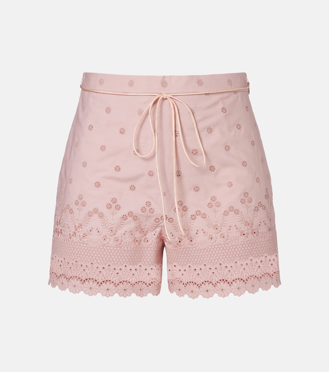 Embroidered cotton shorts | Valentino