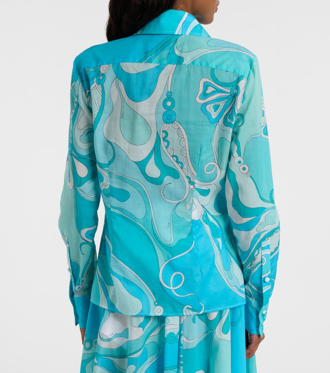 Orchidee cotton shirt | Pucci