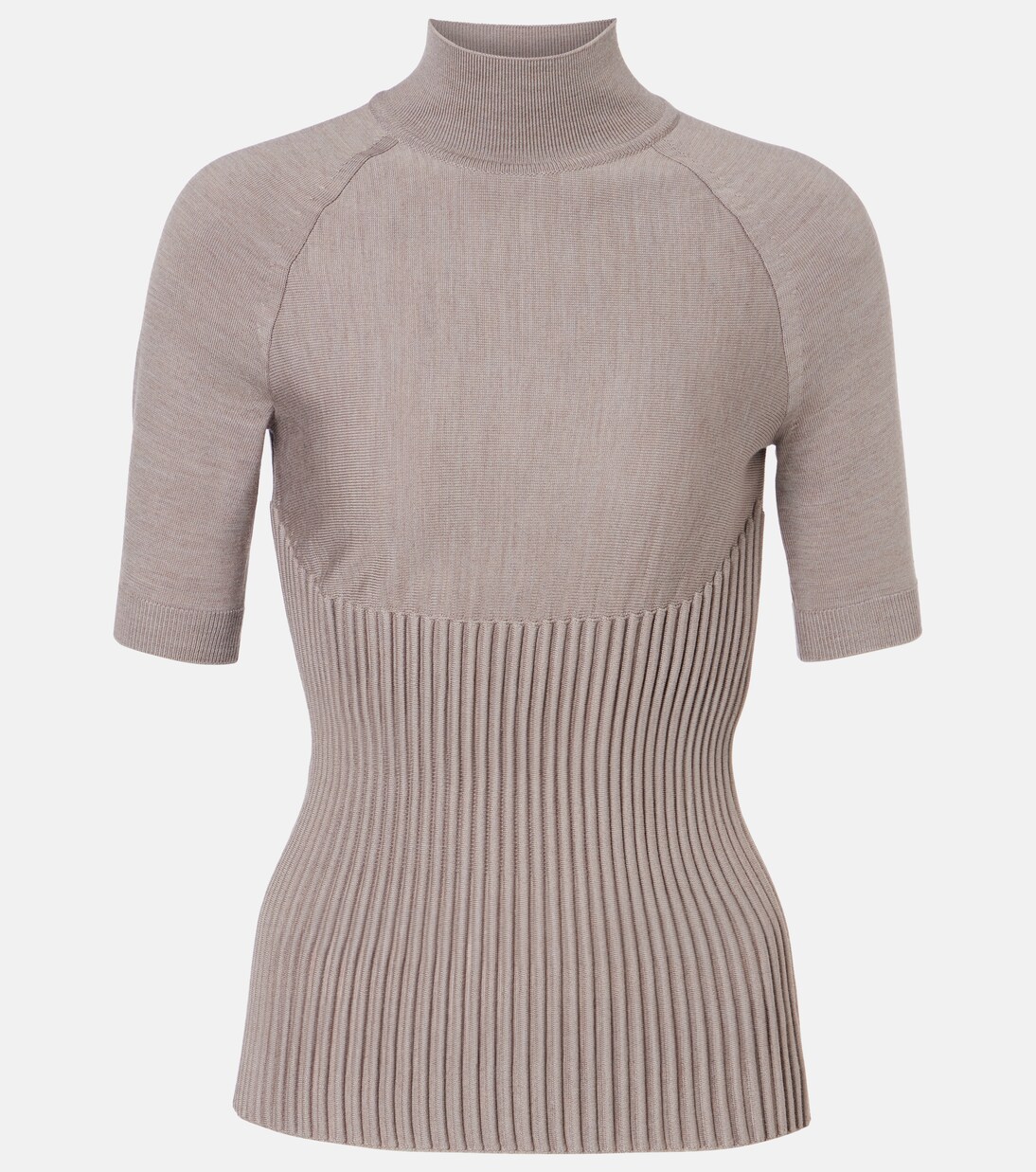 Top à col roulé en laine mélangée | Alaïa