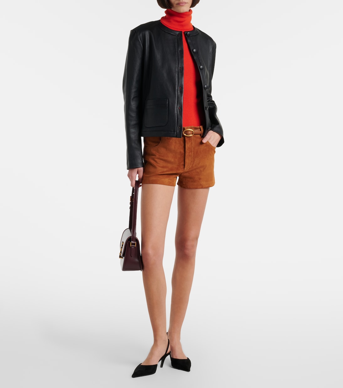 Roxie suede shorts | Stouls