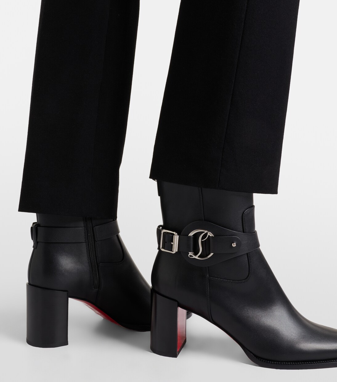 Dianouchette 70 leather ankle boots | Christian Louboutin