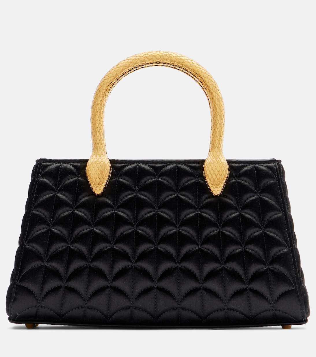 Serpentine Duette satin top-handle bag | Bvlgari