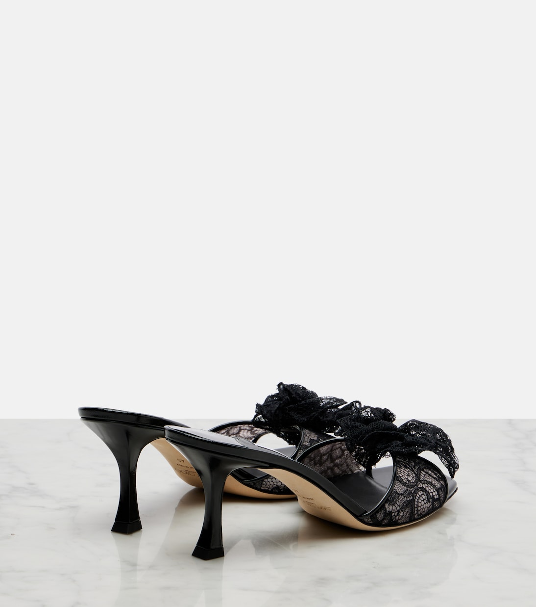 Pantoletten Skye Corsage aus Spitze | Jimmy Choo