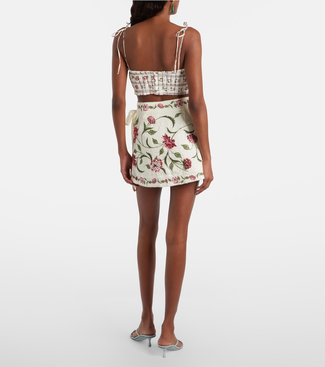 Pareo Luna aus Leinen | Agua by Agua Bendita