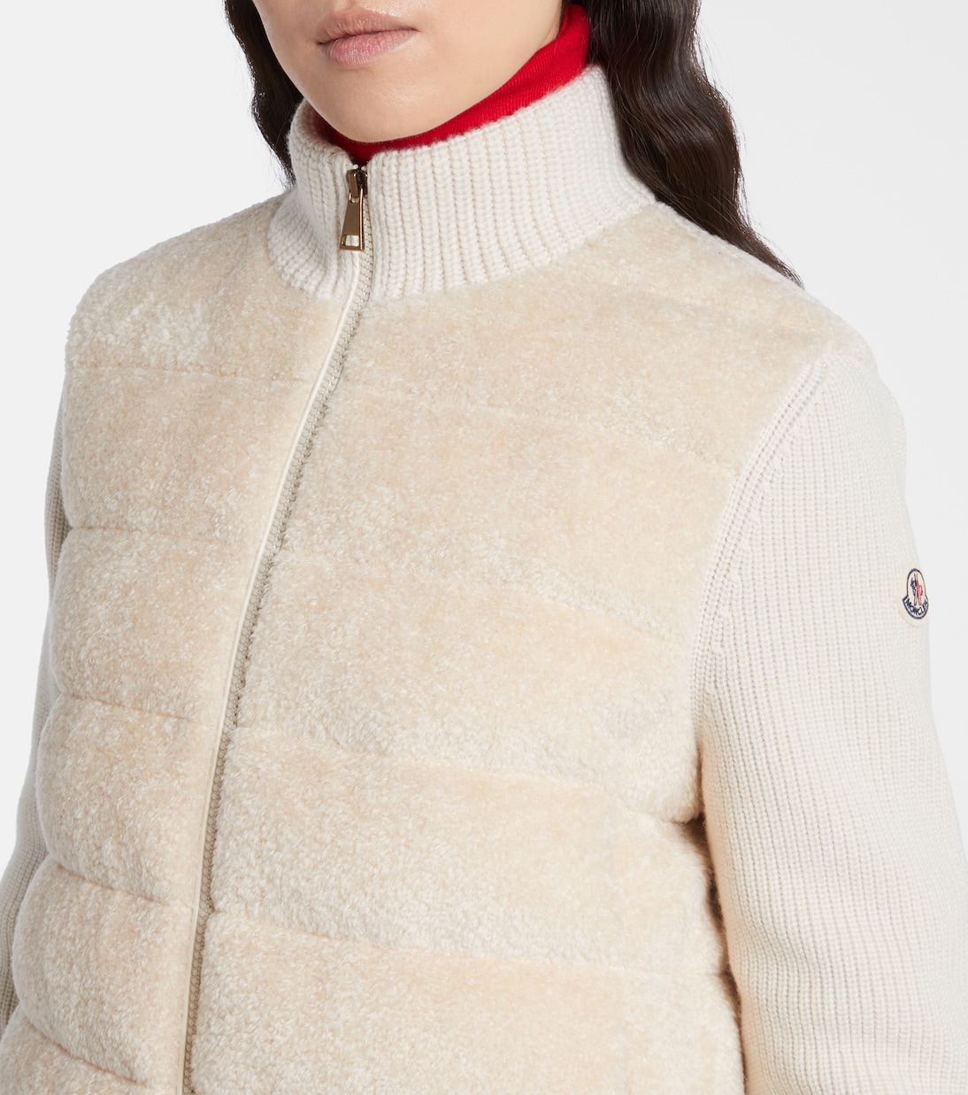 Cardigan mit Teddyfleece | Moncler