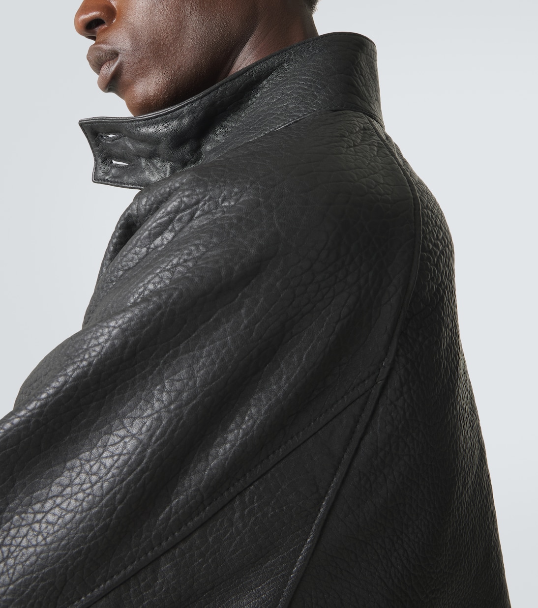 Over leather bomber jacket | Studio Nicholson