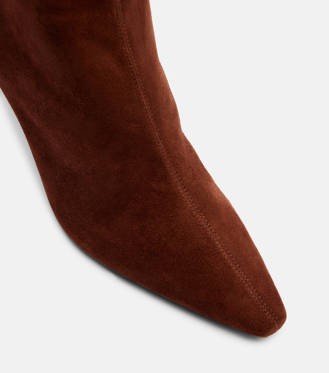 Saint Honoré 65 suede ankle boots | Aquazzura