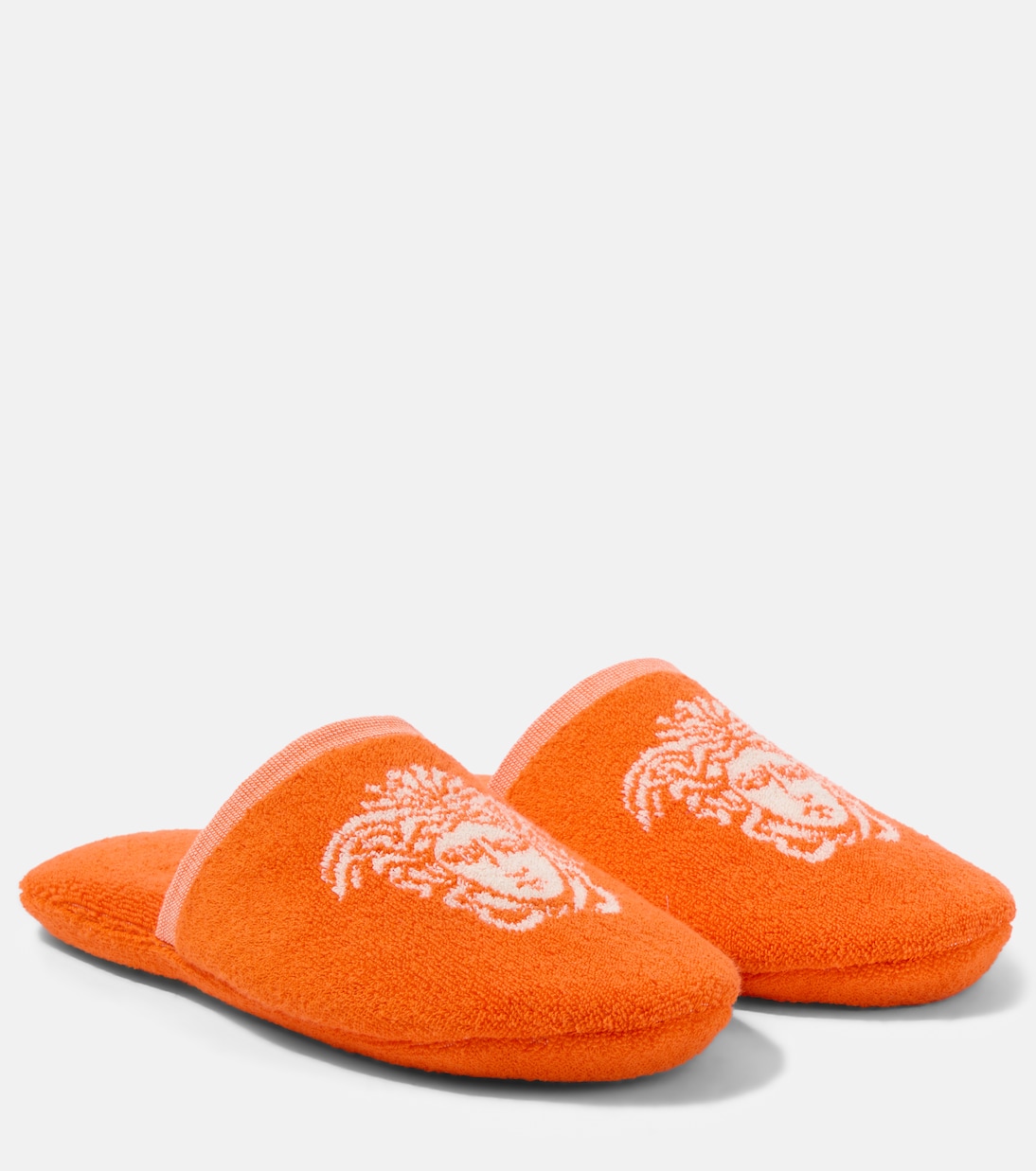Slippers Medusa aus Baumwollfrottee | Versace Home