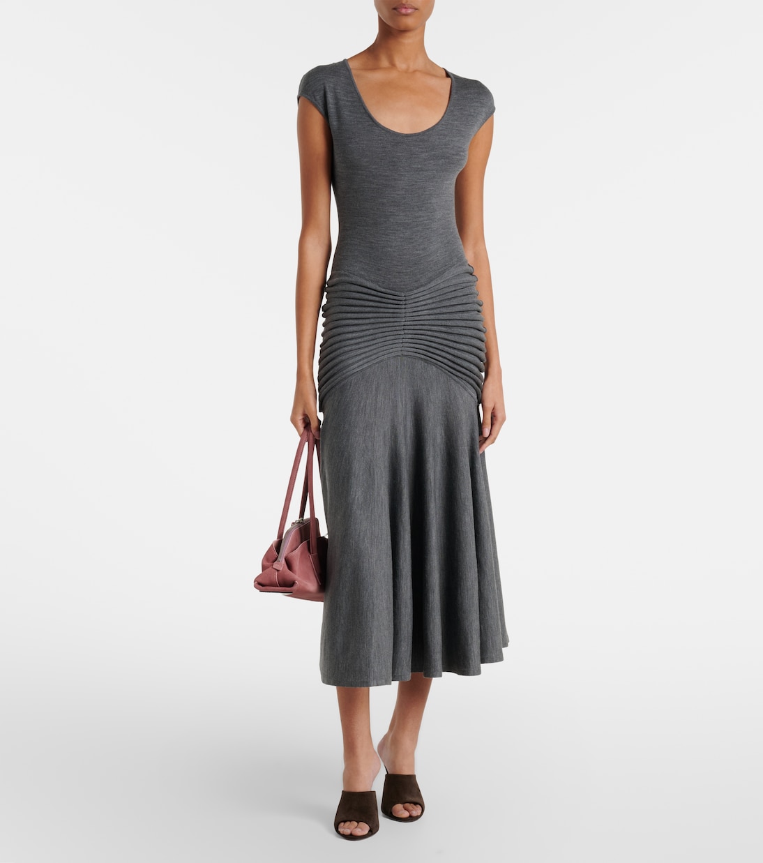 Nina 105 suede mules | Paris Texas