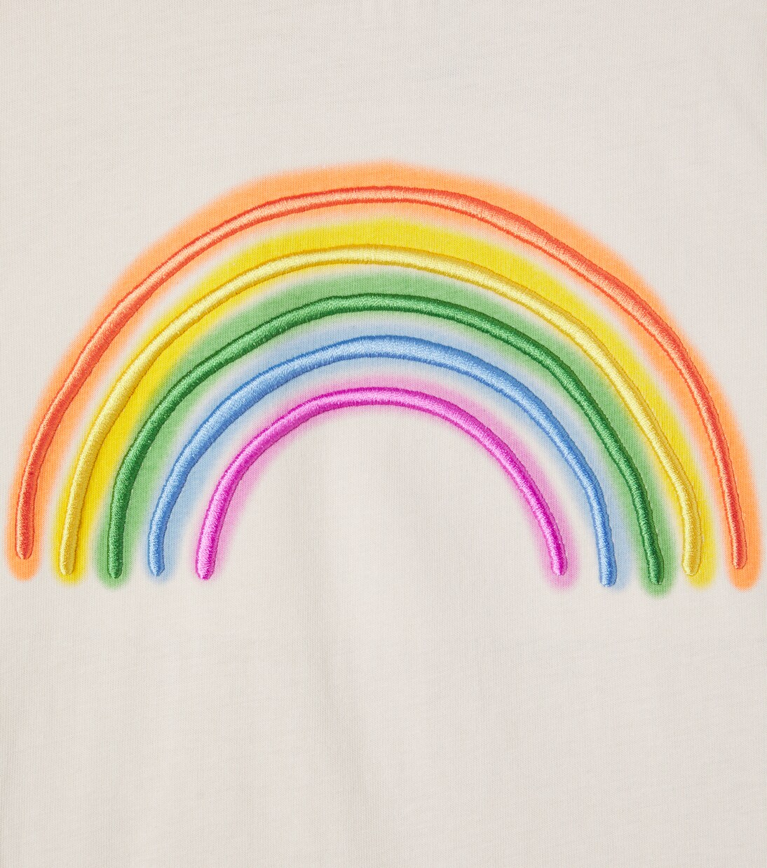 T-shirt Riley brodé en coton | Molo